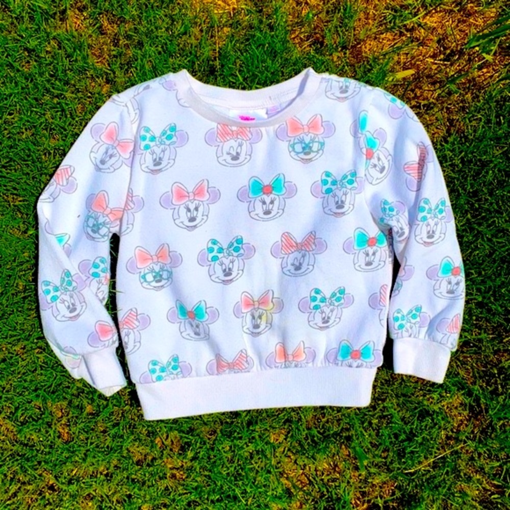 Kids Minnie Mouse Graphic Sweatshirt